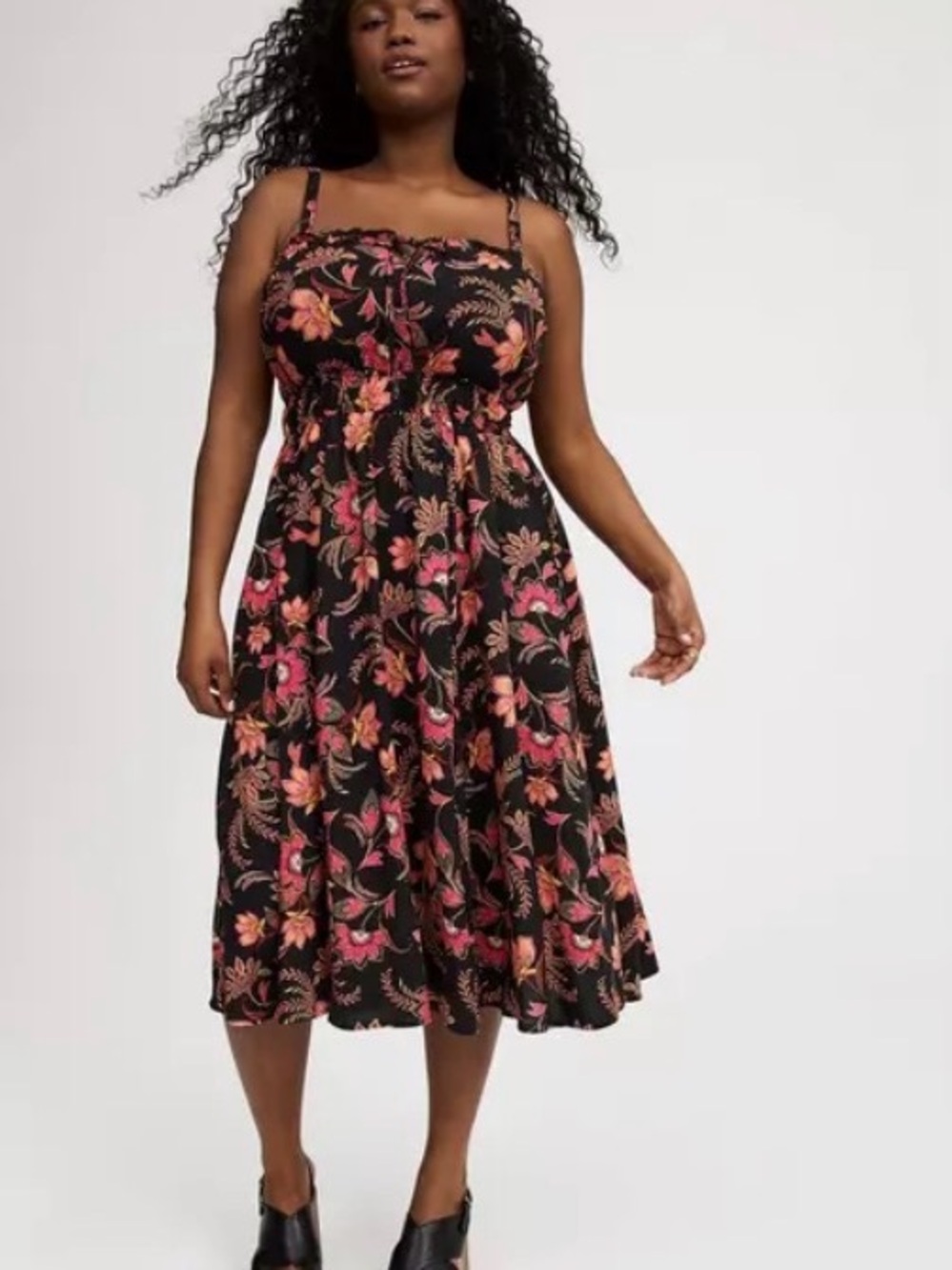 NWT Torrid A-Line MIDI Dress